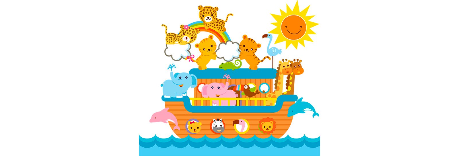 Lição 8 - Maternal - O grande barco de Noé