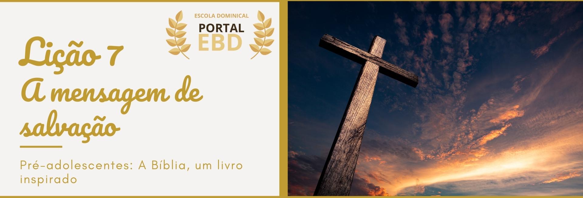 Portal Ebd Li O A Mensagem Da Salva O Ii