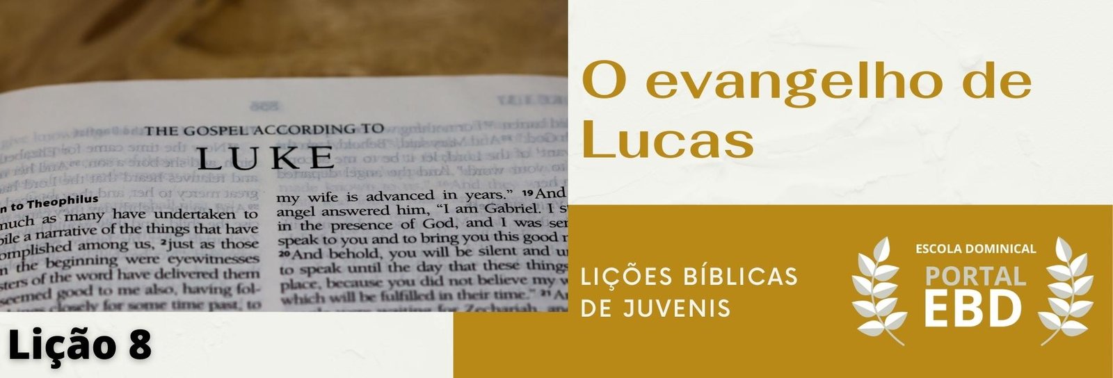 Lição 8 - O evangelho de Lucas II