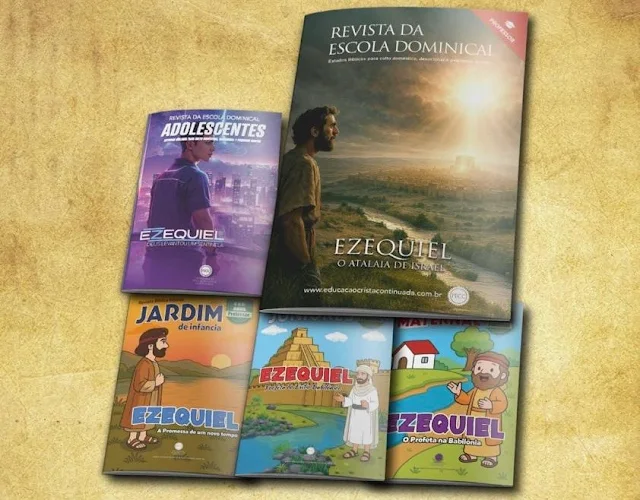 Lição 2 - Programa de Educação Cristã Continuada - Ezequiel 2 e 3 – O chamado de Ezequiel e sua visão inaugural VIDEOAULAS                            